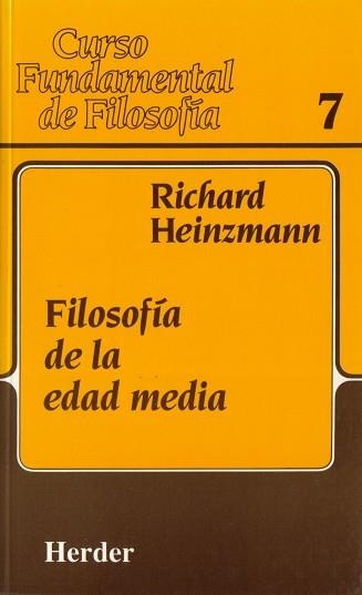 FILOSOFIA DE LA EDAD MEDIA | 9788425418679 | HEINZMANN, RICHARD | Llibreria Aqualata | Comprar llibres en català i castellà online | Comprar llibres Igualada