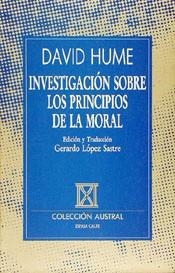 INVESTIGACION SOBRE LOS PRINCIPIOS DE LA MORAL | 9788423972425 | Hume, David | Llibreria Aqualata | Comprar libros en catalán y castellano online | Comprar libros Igualada