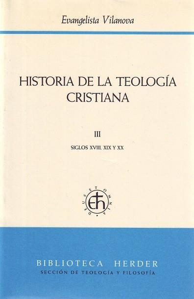 HISTORIA DE LA TEOLOGIA CRISTIANA | 9788425417573 | VILANOVA, EVANGELISTA | Llibreria Aqualata | Comprar llibres en català i castellà online | Comprar llibres Igualada