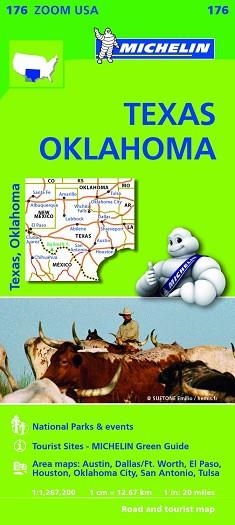 MAPA USA TEXAS OKLAHOMA ZOOM 176 | 9782067190924 | VARIOS AUTORES | Llibreria Aqualata | Comprar llibres en català i castellà online | Comprar llibres Igualada