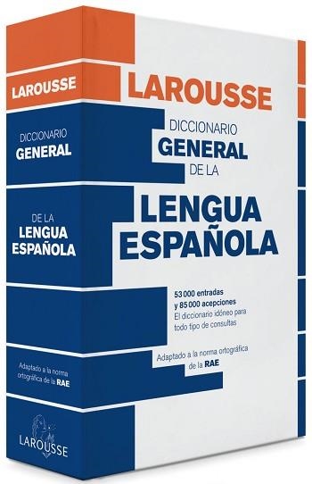 DICCIONARIO GENERAL DE LENGUA ESPAÑOLA | 9788415411789 | LAROUSSE EDITORIAL | Llibreria Aqualata | Comprar llibres en català i castellà online | Comprar llibres Igualada