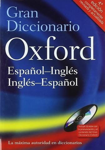 GRAN DICCIONARIO OXFORD  ESP-ING / ING-ESP 4 ED | 9780199547357 | VARIOS AUTORES | Llibreria Aqualata | Comprar llibres en català i castellà online | Comprar llibres Igualada