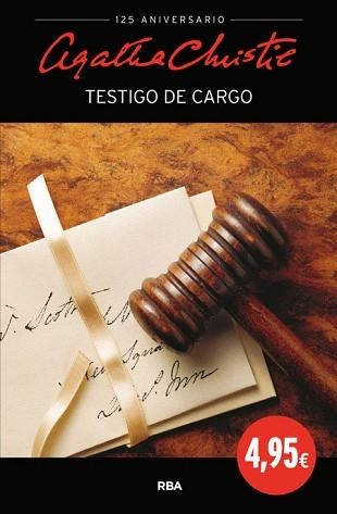 TESTIGO DE CARGO | 9788490562727 | CHRISTIE , AGATHA | Llibreria Aqualata | Comprar llibres en català i castellà online | Comprar llibres Igualada