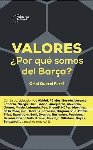 VALORES | 9788416096015 | QUEROL I FERRÉ, ORIOL | Llibreria Aqualata | Comprar llibres en català i castellà online | Comprar llibres Igualada