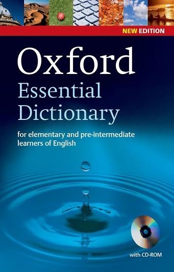 OXFORD ESSENTIAL DICTIONARY PB + CD-ROM 2ED (MON) | 9780194334037 | Llibreria Aqualata | Comprar llibres en català i castellà online | Comprar llibres Igualada