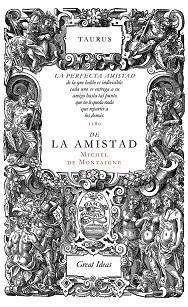 AMISTAD, LA | 9788430616572 | MONTAIGNE, MICHEL DE | Llibreria Aqualata | Comprar llibres en català i castellà online | Comprar llibres Igualada