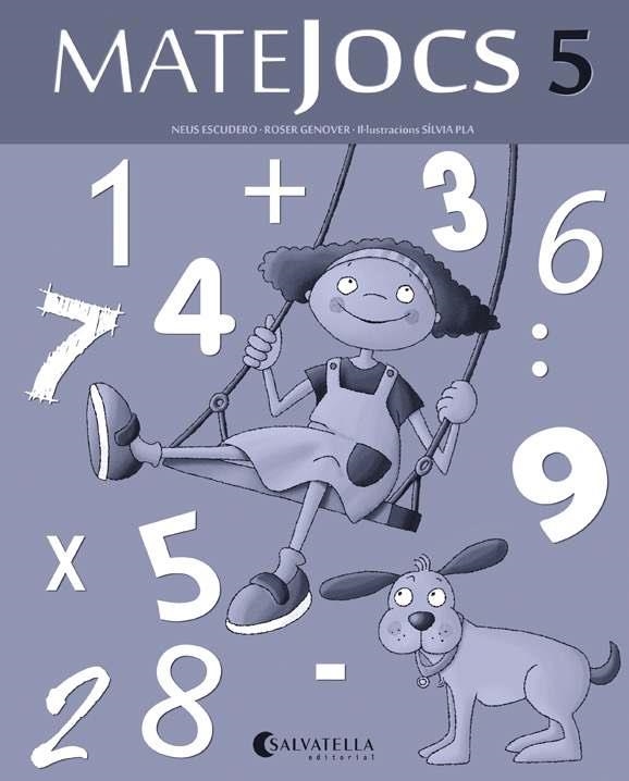 MATEJOCS 5 (2N. DE PRIMÀRIA) | 9788484127642 | GENOVER HUGUET, ROSER | Llibreria Aqualata | Comprar llibres en català i castellà online | Comprar llibres Igualada