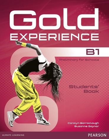 GOLD EXPERIENCE B1 | 9781447961925 | Llibreria Aqualata | Comprar llibres en català i castellà online | Comprar llibres Igualada