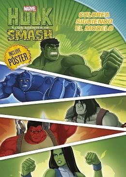 HULK. COLOREA SIGUIENDO EL MODELO | 9788415343684 | MARVEL | Llibreria Aqualata | Comprar llibres en català i castellà online | Comprar llibres Igualada