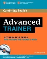 ADVANCED TRAINER SIX PRACTICE TESTS WITH ANSWERS AND AUDIO CDS (3) | 9780521187008 | O'DELL, FELICITY | Llibreria Aqualata | Comprar llibres en català i castellà online | Comprar llibres Igualada