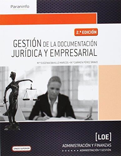 GESTIÓN DE LA DOCUMENTACIÓN JURÍDICA Y EMPRESARIAL  | 9788428335607 | Llibreria Aqualata | Comprar llibres en català i castellà online | Comprar llibres Igualada