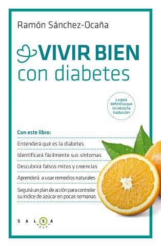 VIVIR BIEN CON DIABETES | 9788415193579 | SÁNCHEZ-OCAÑA, RAMÓN | Llibreria Aqualata | Comprar llibres en català i castellà online | Comprar llibres Igualada