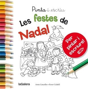 PINTA I ESCRIU LES FESTES DE NADAL | 9788424649722 | CANYELLES ROCA, ANNA | Llibreria Aqualata | Comprar llibres en català i castellà online | Comprar llibres Igualada