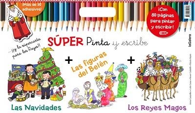 SÚPER PINTA Y ESCRIBE LAS NAVIDADES 2 | 9788424649746 | CANYELLES, ANNA/CASAS, LOLA | Llibreria Aqualata | Comprar llibres en català i castellà online | Comprar llibres Igualada