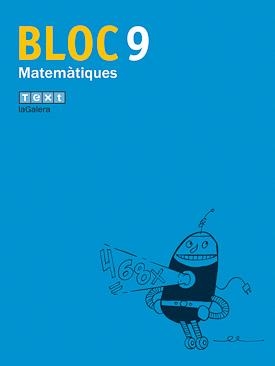 BLOC MATEMÀTIQUES 9 | 9788441215894 | INTERLÍNIA SL | Llibreria Aqualata | Comprar llibres en català i castellà online | Comprar llibres Igualada