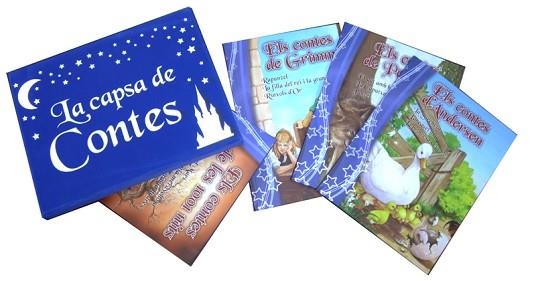 CAPSA DE CONTES, LA. CAIXA DE CARTRÓ AMB 6 CONTES | 9788416166084 | Llibreria Aqualata | Comprar llibres en català i castellà online | Comprar llibres Igualada