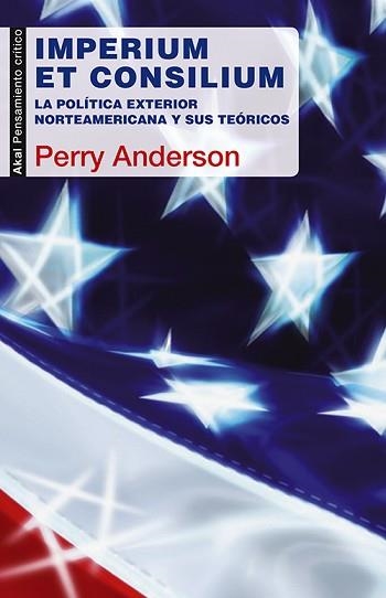 IMPERIUM ET CONSILIUM | 9788446040002 | ANDERSON, PERRY | Llibreria Aqualata | Comprar libros en catalán y castellano online | Comprar libros Igualada