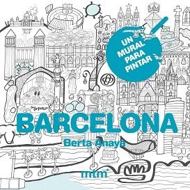 BARCELONA. UN MURAL PARA PINTAR | 9788415278771 | Llibreria Aqualata | Comprar llibres en català i castellà online | Comprar llibres Igualada