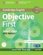 OBJECTIVE FIRST STUDENT'S BOOK WITH ANSWERS WITH CD-ROM 4TH EDITION | 9781107628304 | Llibreria Aqualata | Comprar llibres en català i castellà online | Comprar llibres Igualada