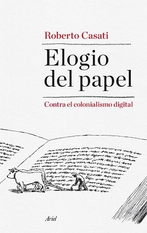 ELOGIO DEL PAPEL | 9788434419193 | CASATI, ROBERTO  | Llibreria Aqualata | Comprar llibres en català i castellà online | Comprar llibres Igualada