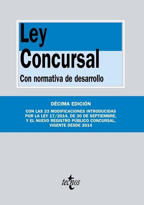 LEY CONCURSAL CON NORMATIVA DE DESARROLLO (10A EDICIÓN) | 9788430964918 | Llibreria Aqualata | Comprar llibres en català i castellà online | Comprar llibres Igualada