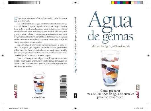 AGUA DE GEMAS | 9788441435100 | GIENGER, MICHAEL / GOEBEL, JOACHIM | Llibreria Aqualata | Comprar llibres en català i castellà online | Comprar llibres Igualada