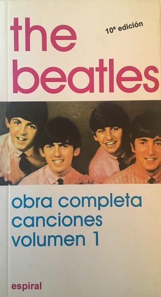 BEATLES.OBRA COMPLETA,CANCIONES VOL 1 (ESPIRAL 148) | 9788424505837 | Llibreria Aqualata | Comprar llibres en català i castellà online | Comprar llibres Igualada