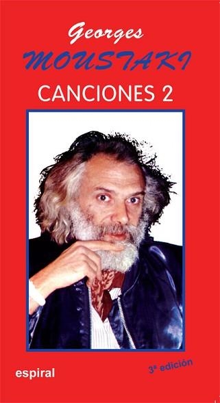 MOUSTAKI, CANCIONES 2 (ESPIRAL 76) | 9788424503697 | Llibreria Aqualata | Comprar llibres en català i castellà online | Comprar llibres Igualada