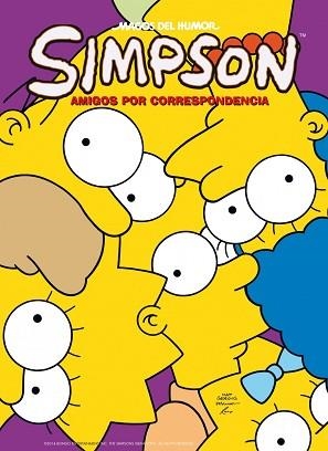 SIMPSON 45. MAGOS DEL HUMOR. AMIGOS POR CORRESPONDENCIA | 9788466656160 | BONGO COMICS | Llibreria Aqualata | Comprar llibres en català i castellà online | Comprar llibres Igualada