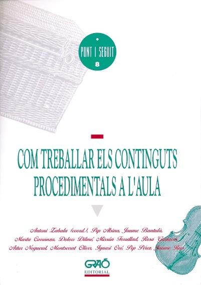 COM TREBALLAR ELS CONTINGUTS PROCEDIMENTALS A L`AULA | 9788478270903 | Llibreria Aqualata | Comprar llibres en català i castellà online | Comprar llibres Igualada