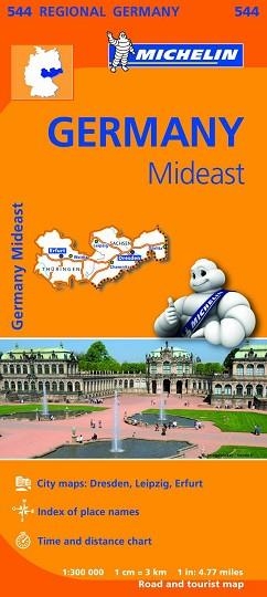 MAPA REGIONAL GERMANY MIDEAST 544 | 9782067183636 | VARIOS AUTORES | Llibreria Aqualata | Comprar llibres en català i castellà online | Comprar llibres Igualada