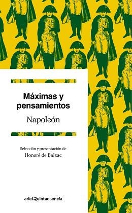 MÁXIMAS Y PENSAMIENTOS | 9788434419568 | BONAPARTE, NAPOLEÓN  | Llibreria Aqualata | Comprar llibres en català i castellà online | Comprar llibres Igualada