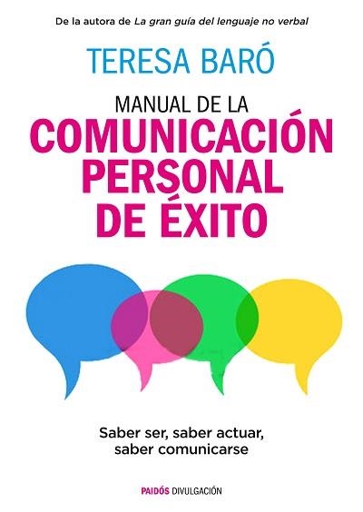 MANUAL DE LA COMUNICACIÓN PERSONAL DE ÉXITO | 9788449331053 | BARÓ, TERESA | Llibreria Aqualata | Comprar libros en catalán y castellano online | Comprar libros Igualada