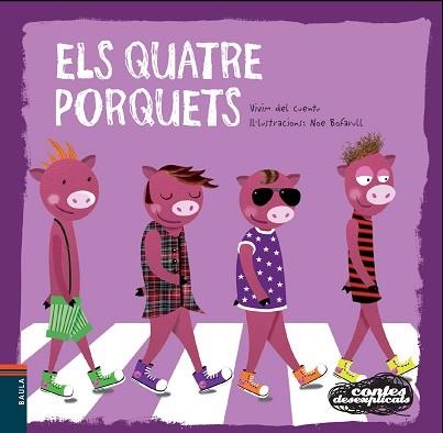 CONTES DESEXPLICATS 7 - ELS QUATRE PORQUETS | 9788447928361 | VIVIM DEL CUENTU | Llibreria Aqualata | Comprar llibres en català i castellà online | Comprar llibres Igualada