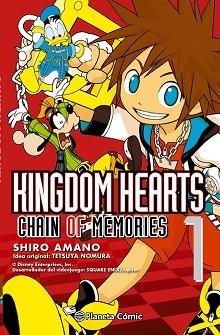 KINGDOM HEARTS CHAIN OF MEMORIES Nº 01 | 9788416244614 | AMANO, SHIRO  | Llibreria Aqualata | Comprar llibres en català i castellà online | Comprar llibres Igualada