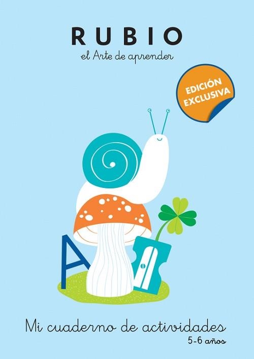 MI CUADERNO DE ACTIVIDADES (5 - 6 AÑOS) | 9788416220601 | CUADERNOS RUBIO | Llibreria Aqualata | Comprar llibres en català i castellà online | Comprar llibres Igualada