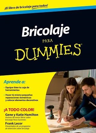 BRICOLAJE PARA DUMMIES | 9788432902468 | LECOR, FRANK / HAMILTON, GENE / HAMILTON, KATIE  | Llibreria Aqualata | Comprar llibres en català i castellà online | Comprar llibres Igualada