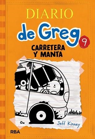 DIARIO DE GREG 9. CARRETERA Y MANTA | 9788427208742 | KINNEY, JEFF | Llibreria Aqualata | Comprar llibres en català i castellà online | Comprar llibres Igualada