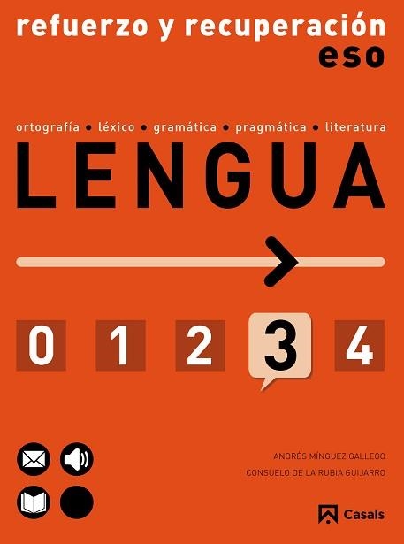 REFUERZO Y RECUPERACIÓN DE LENGUA 3 ESO (2015) | 9788421854860 | DE LA RUBIA GUIJARRO, CONSUELO/MINGUEZ GALLEGO, ANDRÉS | Llibreria Aqualata | Comprar llibres en català i castellà online | Comprar llibres Igualada