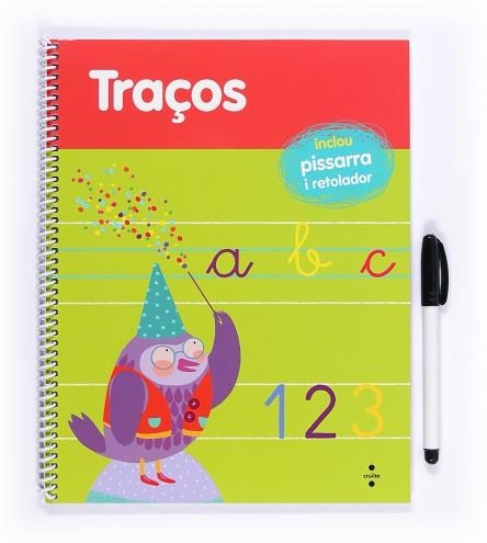 TRAÇOS. QUADERN DE LLETRES I NOMBRES  | 9788466134897 | Llibreria Aqualata | Comprar llibres en català i castellà online | Comprar llibres Igualada