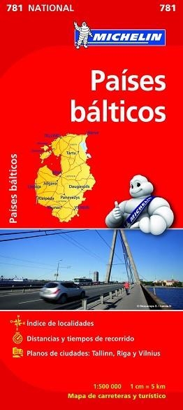 MAPA PAÍSES BÁLTICOS (MAPA 781) | 9782067173804 | VARIOS AUTORES | Llibreria Aqualata | Comprar llibres en català i castellà online | Comprar llibres Igualada