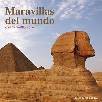 2016 CALENDARIO MARAVILLAS DEL MUNDO | 9788448021849 | AA. VV. | Llibreria Aqualata | Comprar llibres en català i castellà online | Comprar llibres Igualada