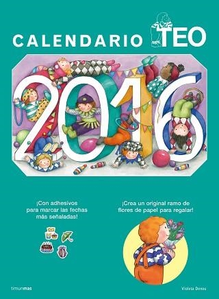 2016 CALENDARIO TEO  | 9788408145240 | Llibreria Aqualata | Comprar llibres en català i castellà online | Comprar llibres Igualada