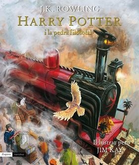 HARRY POTTER I LA PEDRA FILOSOFAL (EDICIÓ IL·LUSTRADA) | 9788416367122 | JOANNE K. ROWLING | Llibreria Aqualata | Comprar llibres en català i castellà online | Comprar llibres Igualada