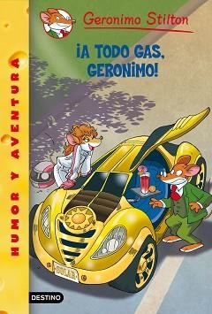 GERONIMO STILTON 59. ¡A TODO GAS, GERONIMO! | 9788408145165 | STILTON, GERONIMO | Llibreria Aqualata | Comprar llibres en català i castellà online | Comprar llibres Igualada