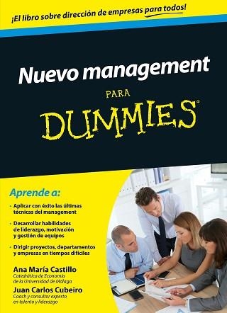 NUEVO MANAGEMENT PARA DUMMIES | 9788432902482 | CUBEIRO, JUAN CARLOS / CASTILLO CLAVERO, ANA MARÍA  | Llibreria Aqualata | Comprar llibres en català i castellà online | Comprar llibres Igualada