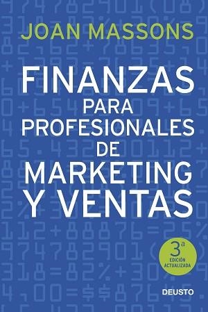 FINANZAS PARA PROFESIONALES DE MARKETING Y VENTAS | 9788423422395 | MASSONS RABASSA, JOAN | Llibreria Aqualata | Comprar llibres en català i castellà online | Comprar llibres Igualada