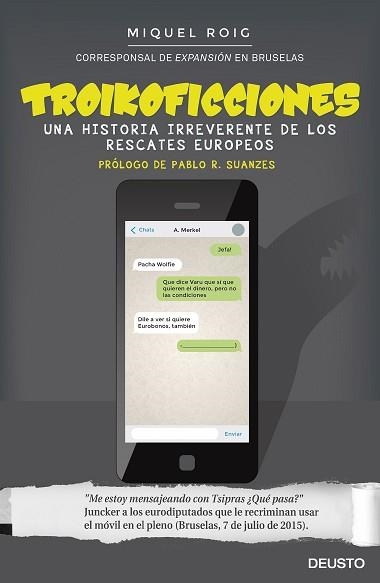 TROIKOFICCIONES. UNA HISTORIA IRREVERENTE DE LOS RESCATES EUROPEOS | 9788423421824 | ROIG, MIQUEL  | Llibreria Aqualata | Comprar llibres en català i castellà online | Comprar llibres Igualada