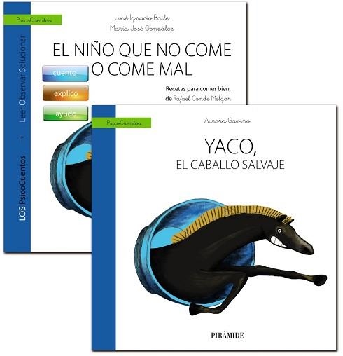 GUÍA: EL NIÑO QUE NO COME O COME MAL + CUENTO: YACO, EL CABALLO SALVAJE | 9788436834826 | GAVINO LÁZARO, AURORA/BAILE AYENSA, JOSÉ  I./GONZÁLEZ CALDERÓN, MARÍA J. | Llibreria Aqualata | Comprar llibres en català i castellà online | Comprar llibres Igualada