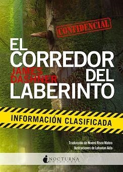 CORREDOR DEL LABERINTO, EL. INFORMACIÓN CLASIFICADA | 9788494335433 | DASHNER, JAMES | Llibreria Aqualata | Comprar llibres en català i castellà online | Comprar llibres Igualada